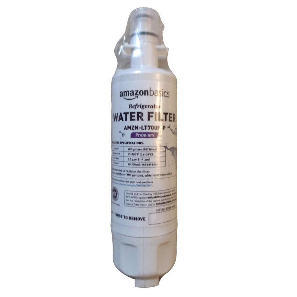 AmazonBasics Replacement LG LT700P Premium Refrigerator Water Filter